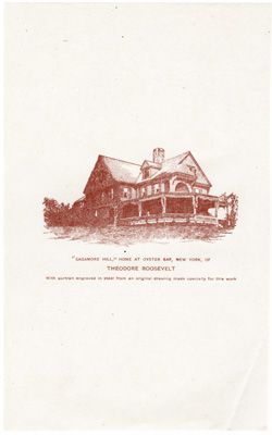 'Sagamore Hill,' Home at Oyster Bay, New York, of Theodore Roosevelt